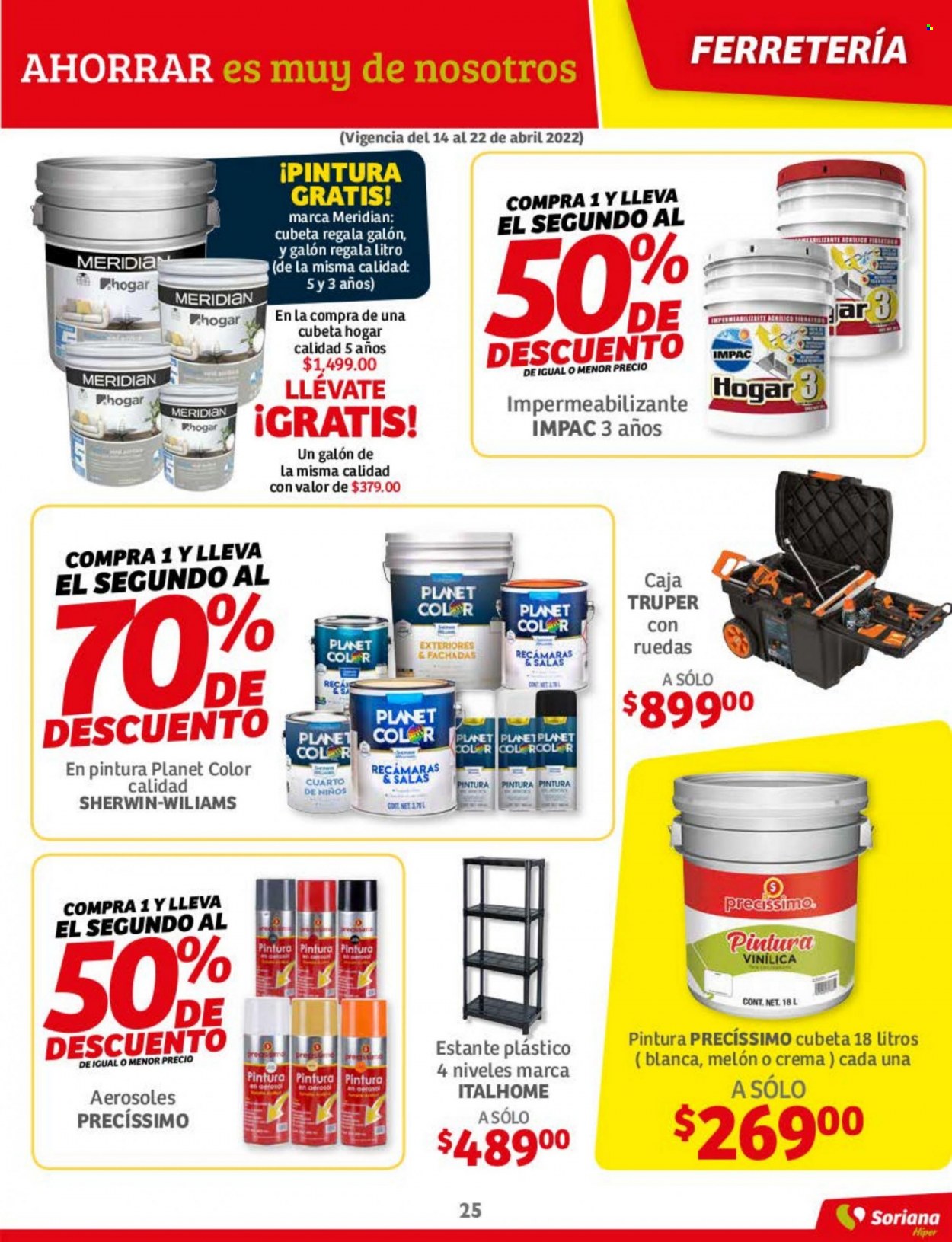 Catálogo Soriana Híper - 14.4.2022 - 27.4.2022. Página 25