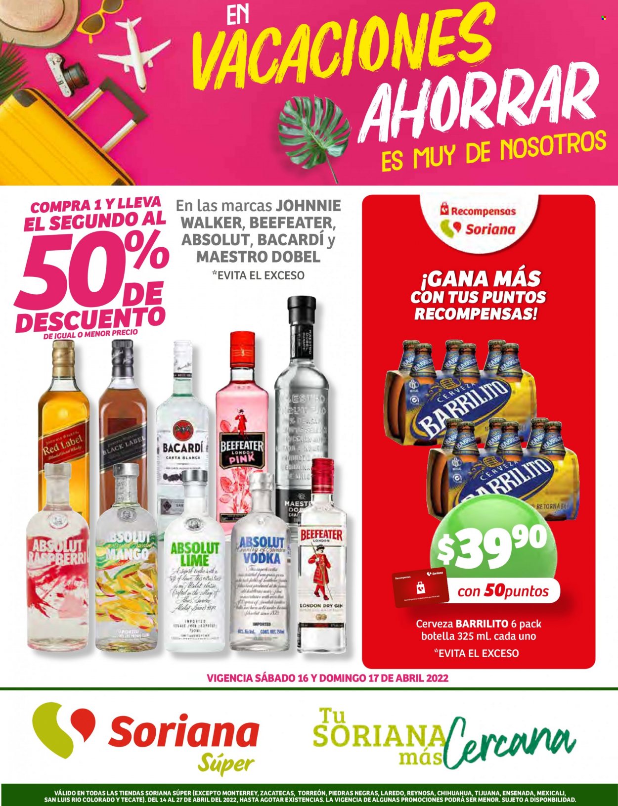 Catálogo Soriana Súper - 14.4.2022 - 27.4.2022. Página 1