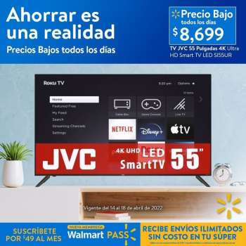 Folleto actual Walmart - 14.4.2022 - 18.4.2022.