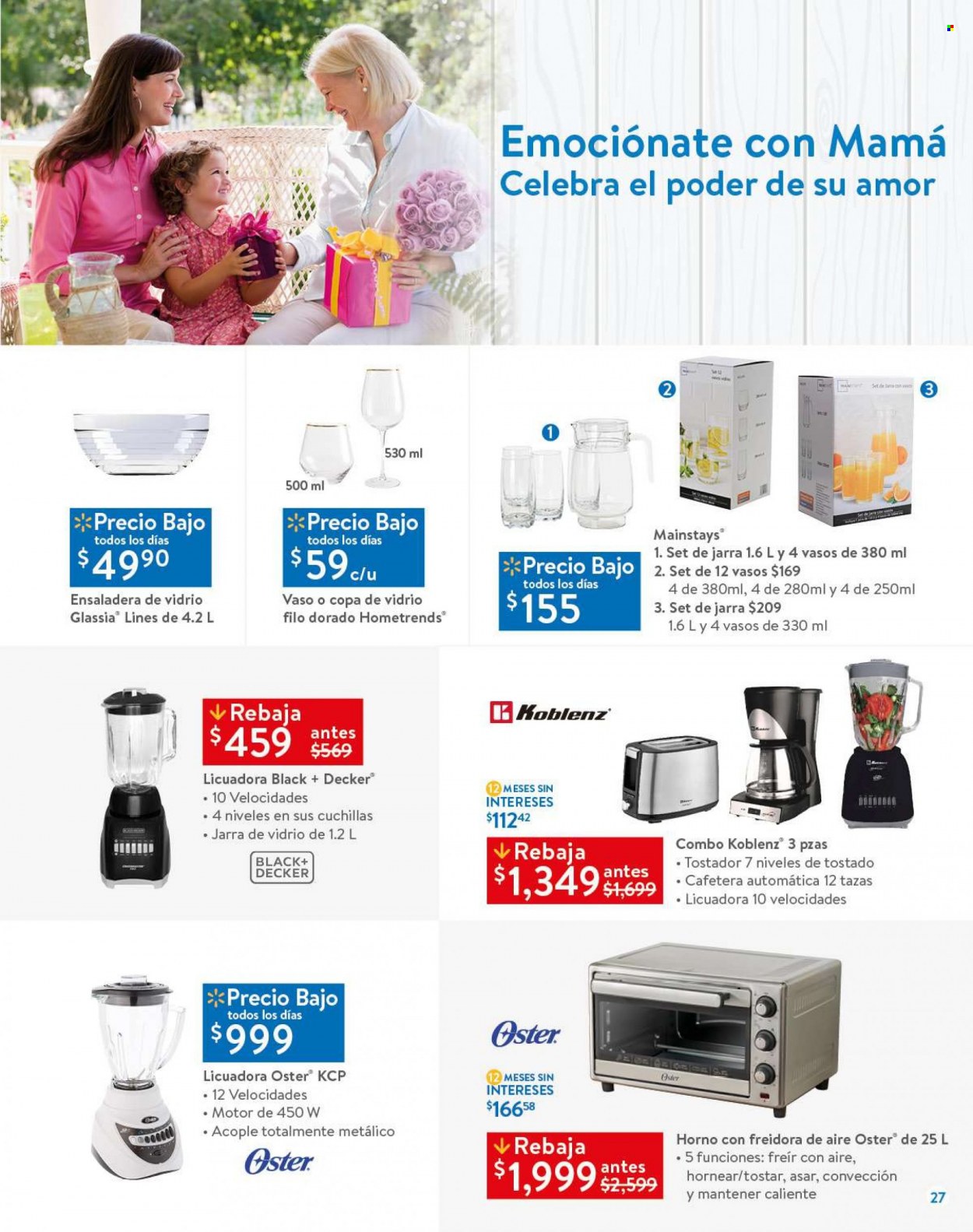 Catálogo Walmart - 18.4.2022 - 1.5.2022. Página 27