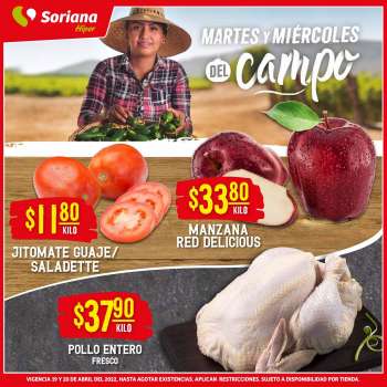 Folleto actual Soriana Híper - 19.4.2022 - 20.4.2022.