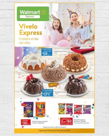 Folleto actual Walmart Express - 18.4.2022 - 1.5.2022.