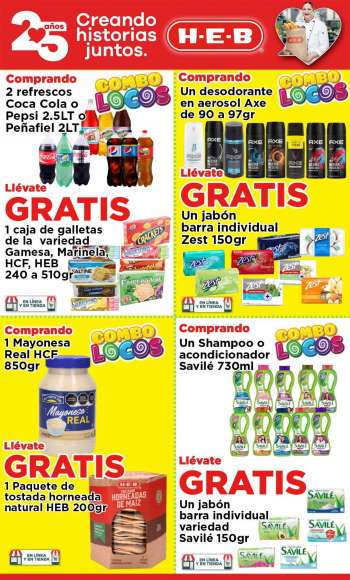 Folleto actual H-E-B - 22.4.2022 - 25.4.2022.