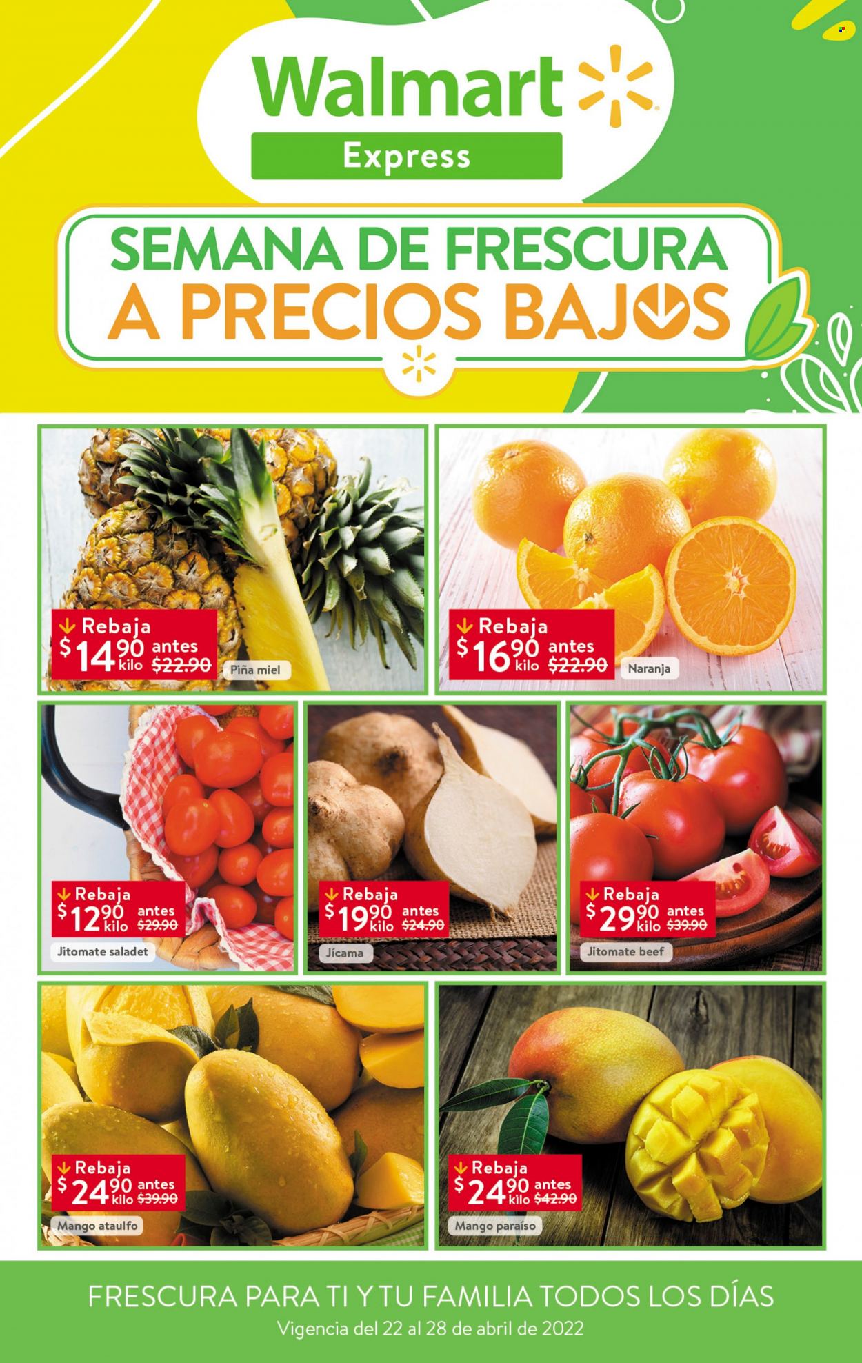 Catálogo Walmart Express - 22.4.2022 - 28.4.2022. Página 1
