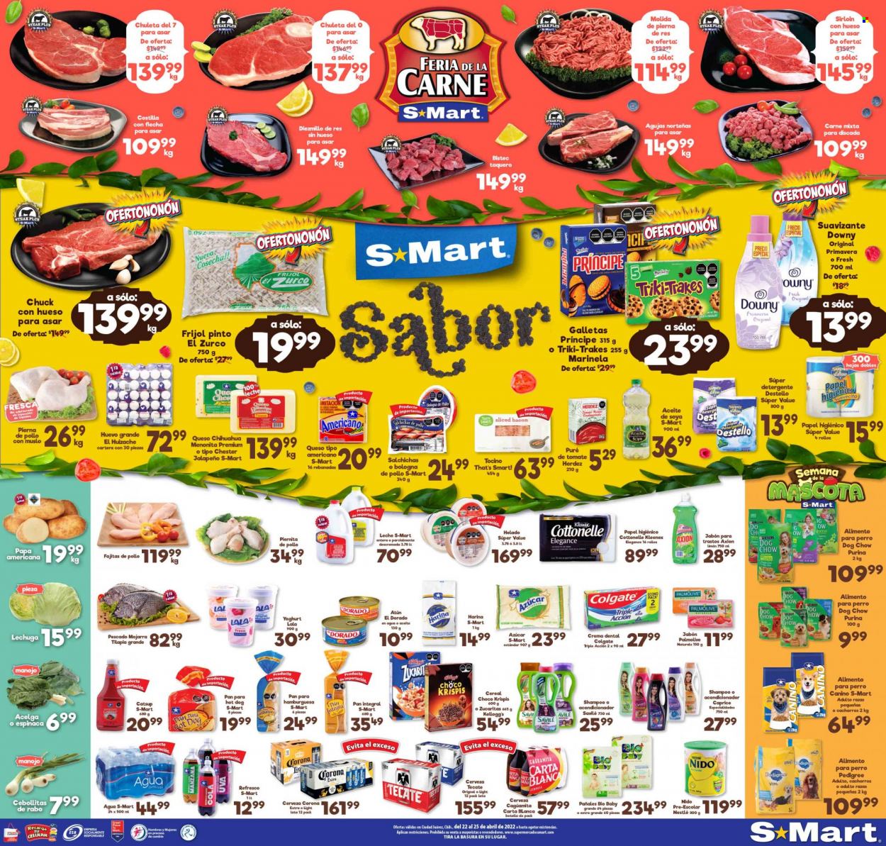 Catálogo S-Mart - 22.4.2022 - 25.4.2022. Página 1