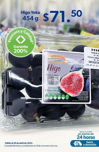 Folleto actual Sam's Club - 22.4.2022 - 28.4.2022.