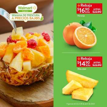 Folleto actual Walmart Express - 22.4.2022 - 28.4.2022.