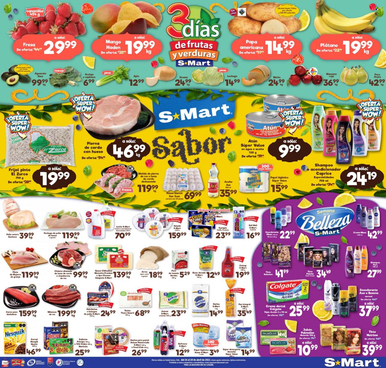 Catálogo S-Mart - 26.4.2022 - 28.4.2022. Página 1