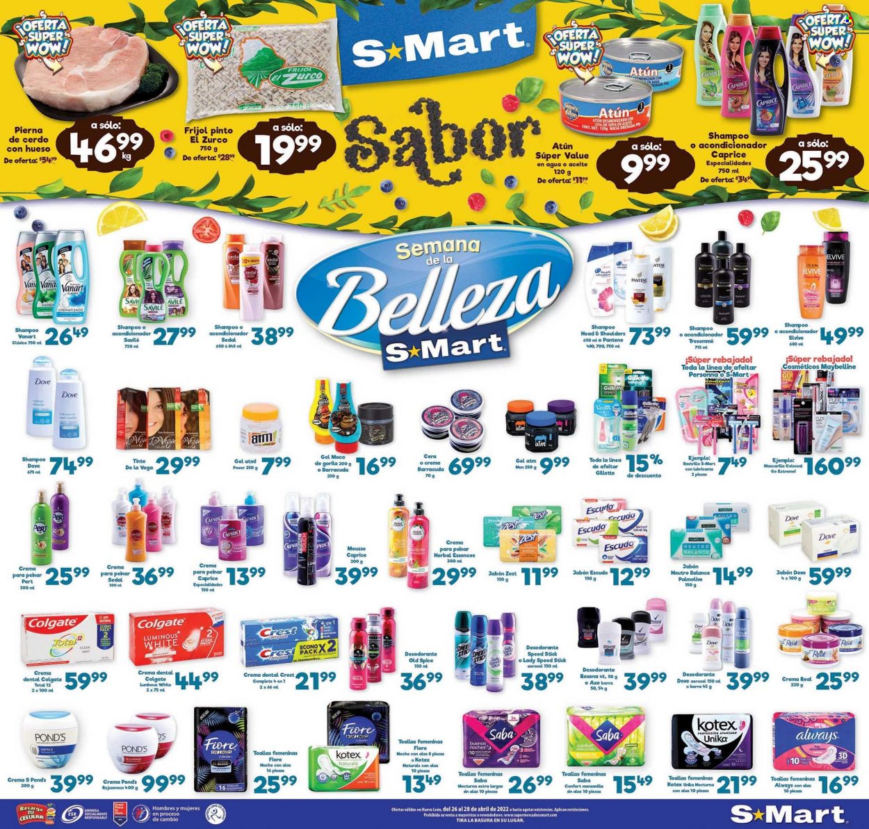 Catálogo S-Mart - 26.4.2022 - 28.4.2022. Página 1