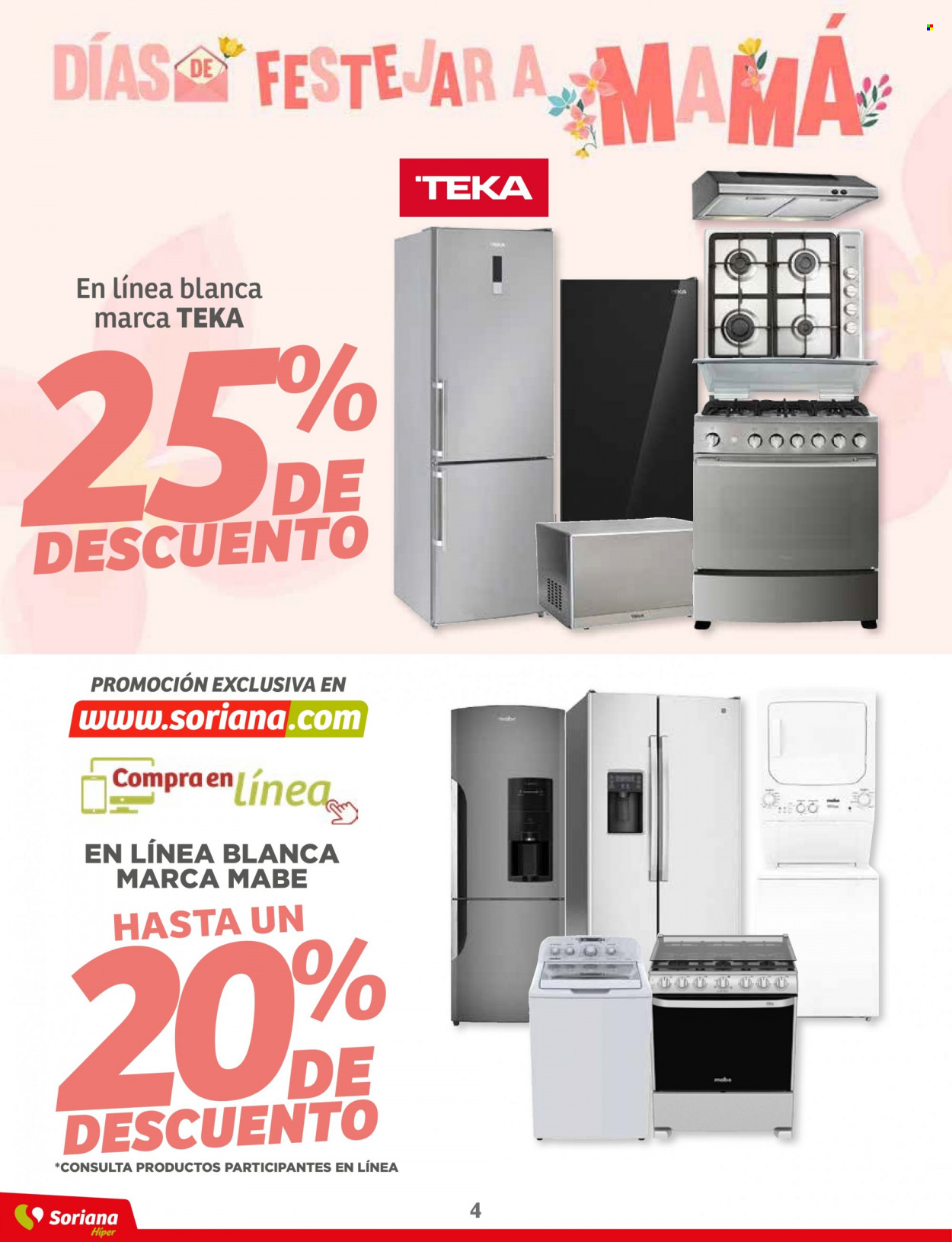 Catálogo Soriana Híper - 28.4.2022 - 11.5.2022. Página 4