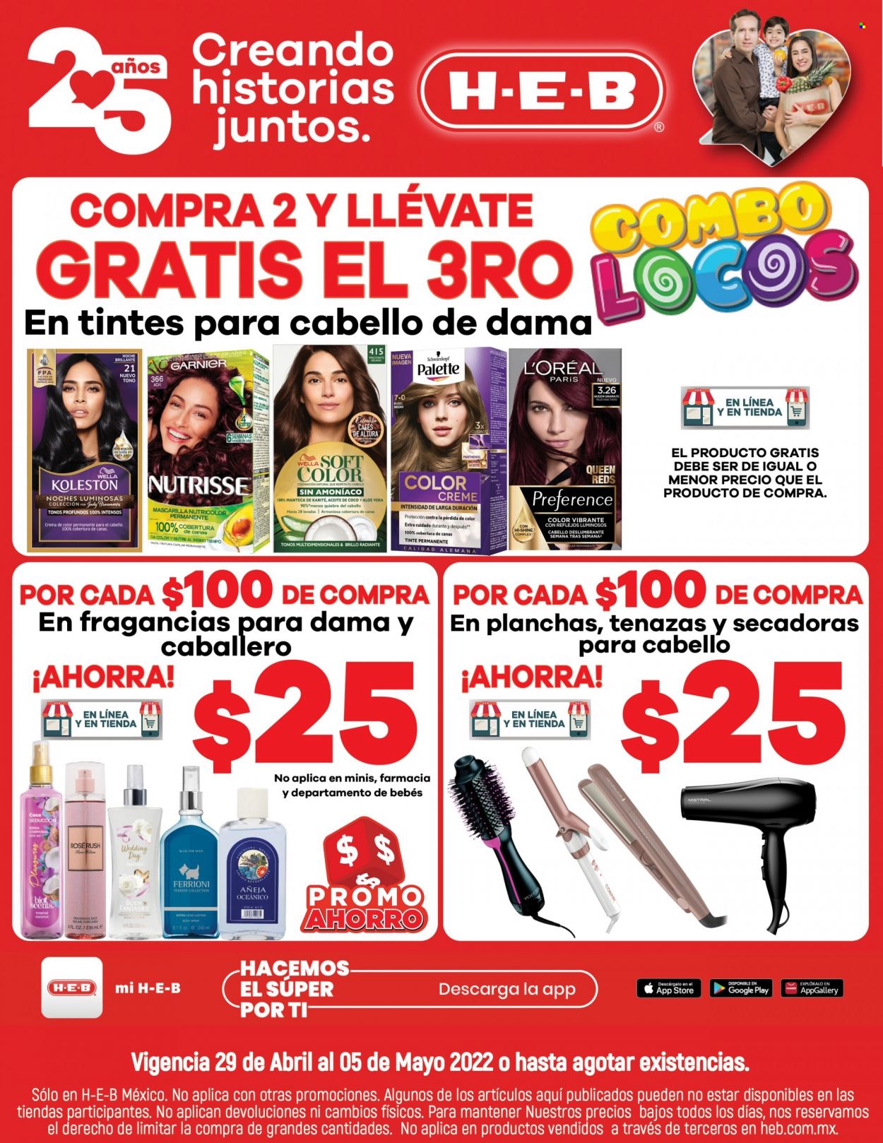 Catálogo H-E-B - 29.4.2022 - 5.5.2022. Página 1