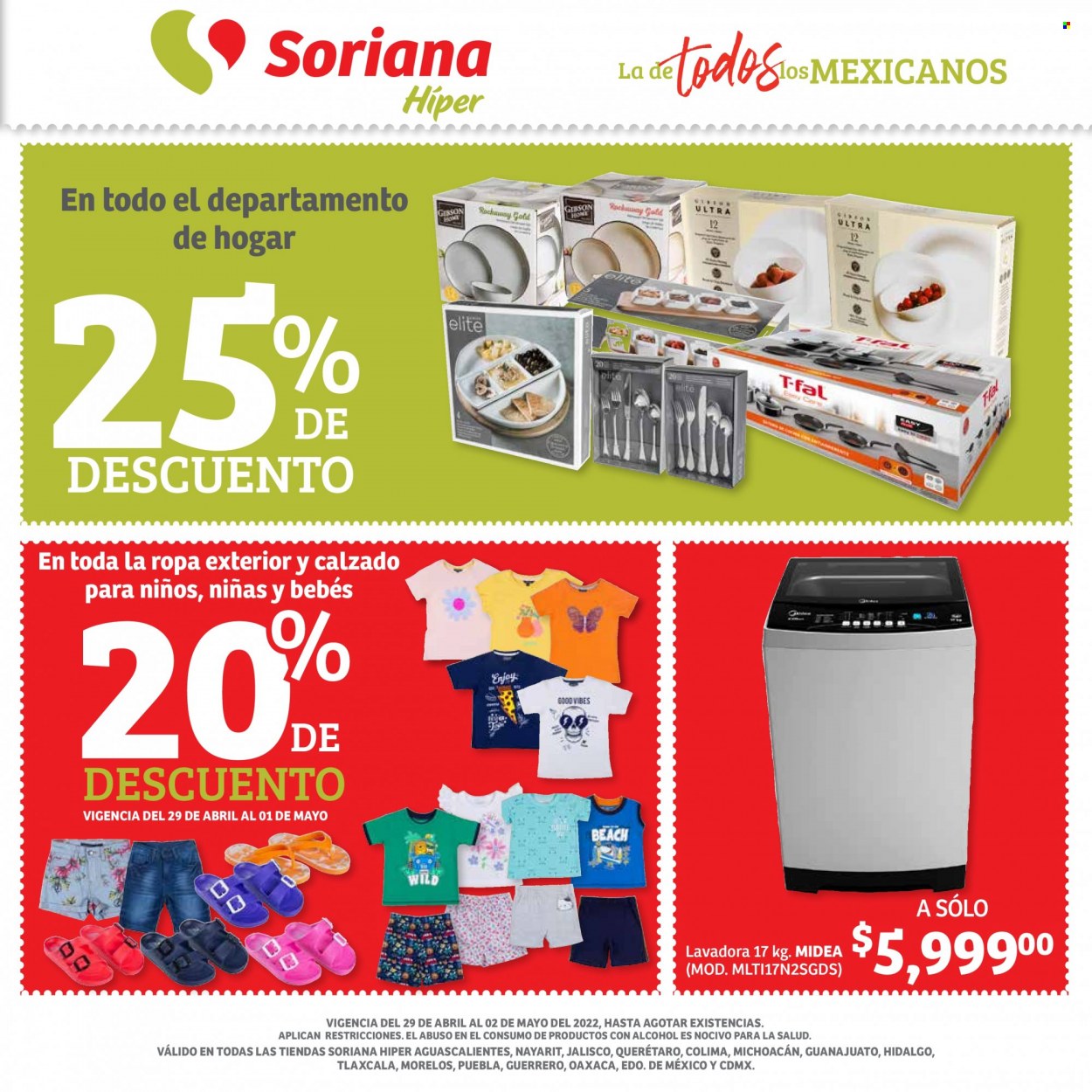 Catálogo Soriana Híper - 29.4.2022 - 2.5.2022. Página 5