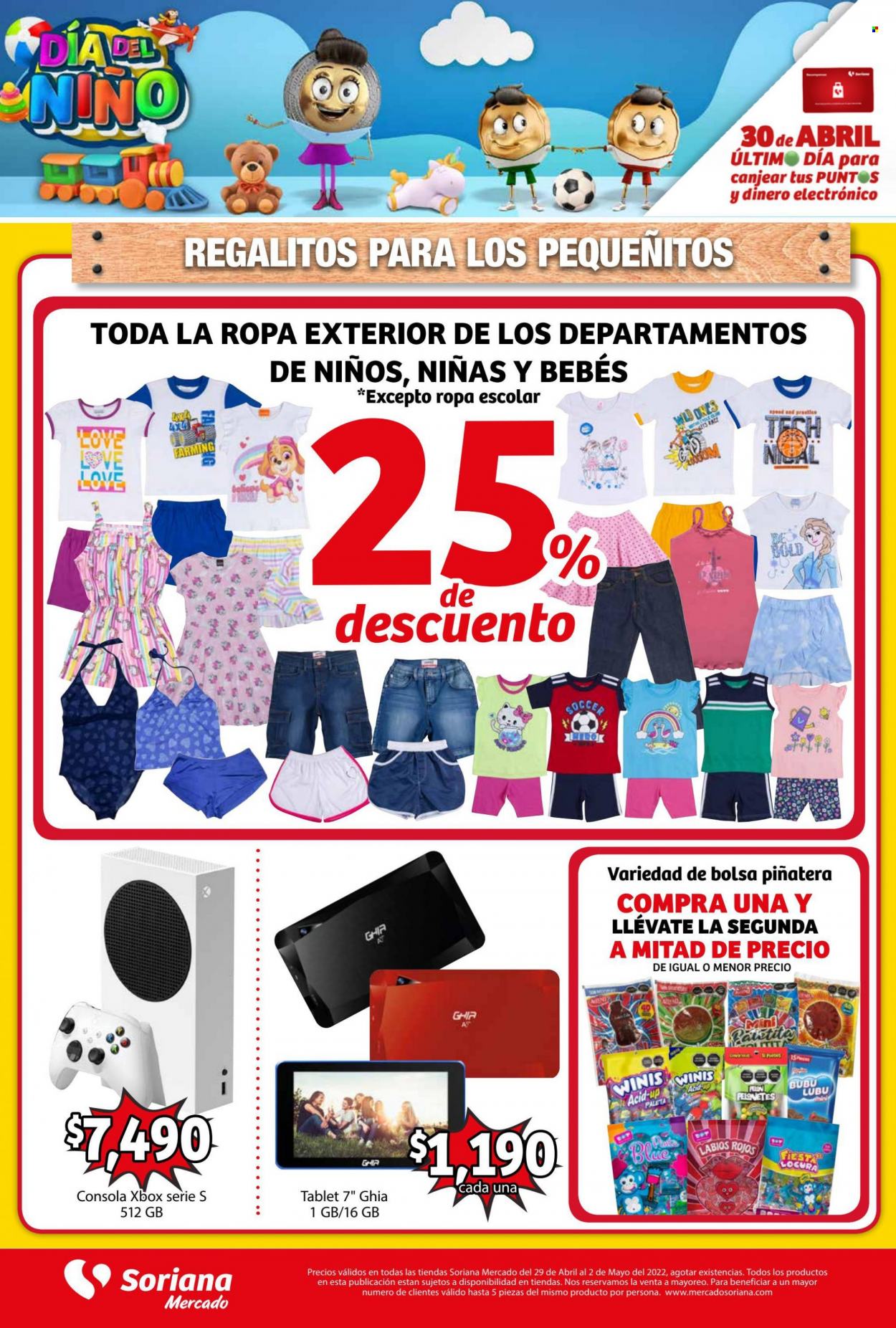 Catálogo Soriana Mercado - 29.4.2022 - 2.5.2022. Página 3