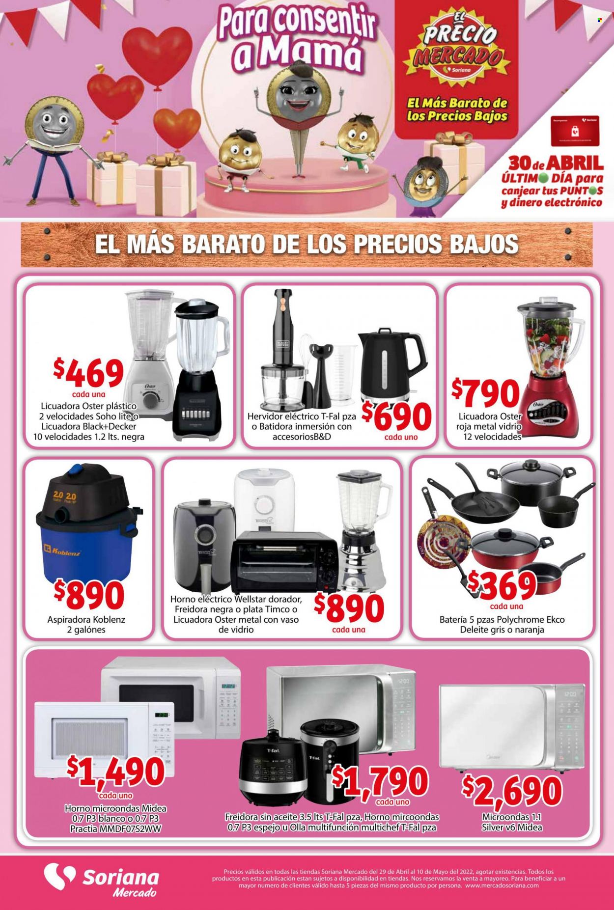 Catálogo Soriana Mercado - 29.4.2022 - 10.5.2022. Página 3
