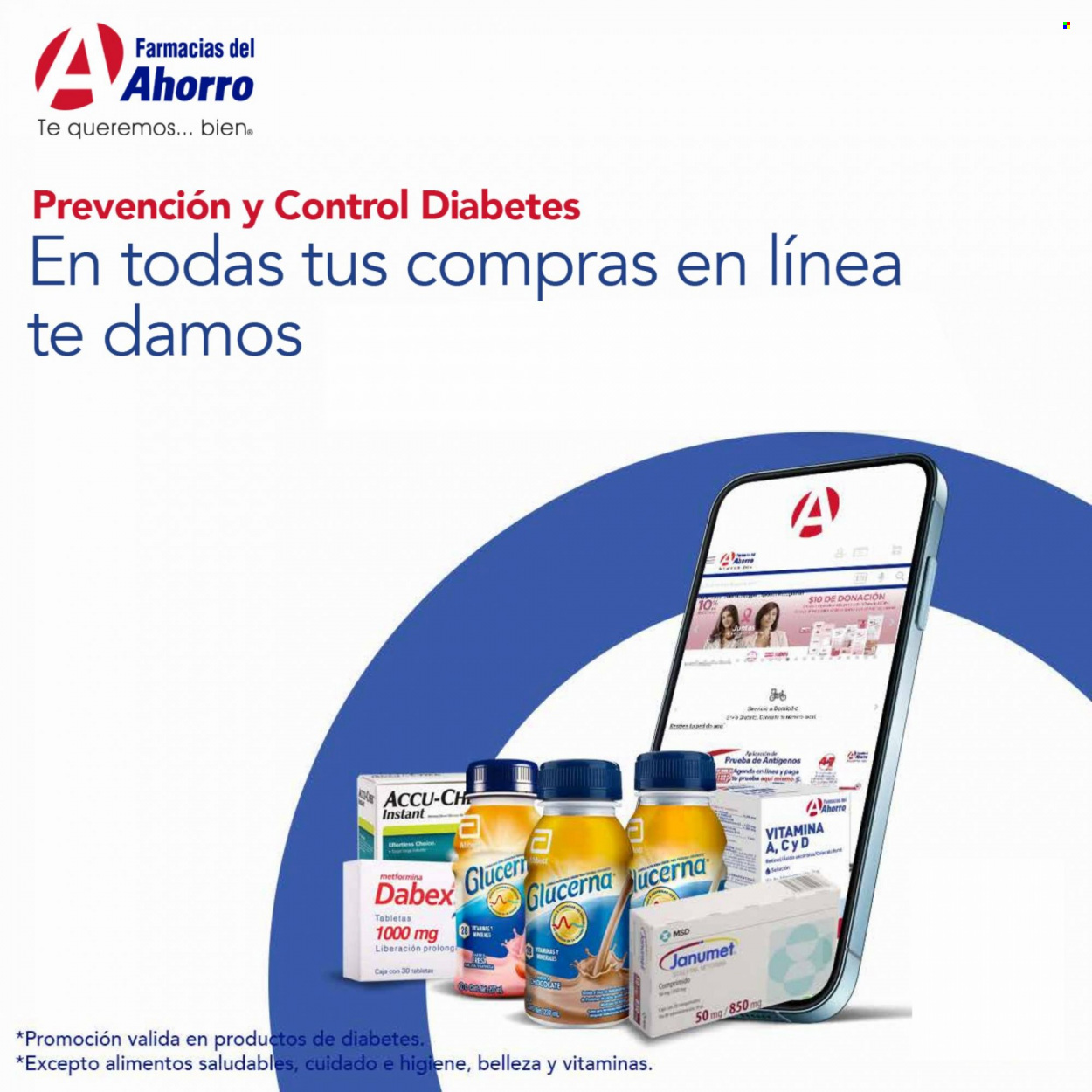 thumbnail - Folleto actual Farmacias del Ahorro - 1.5.2022 - 31.5.2022 - Ventas - chocolate, Glucerna. Página 7.
