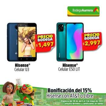 Folleto actual Bodega Aurrerá - 28.4.2022 - 2.5.2022.