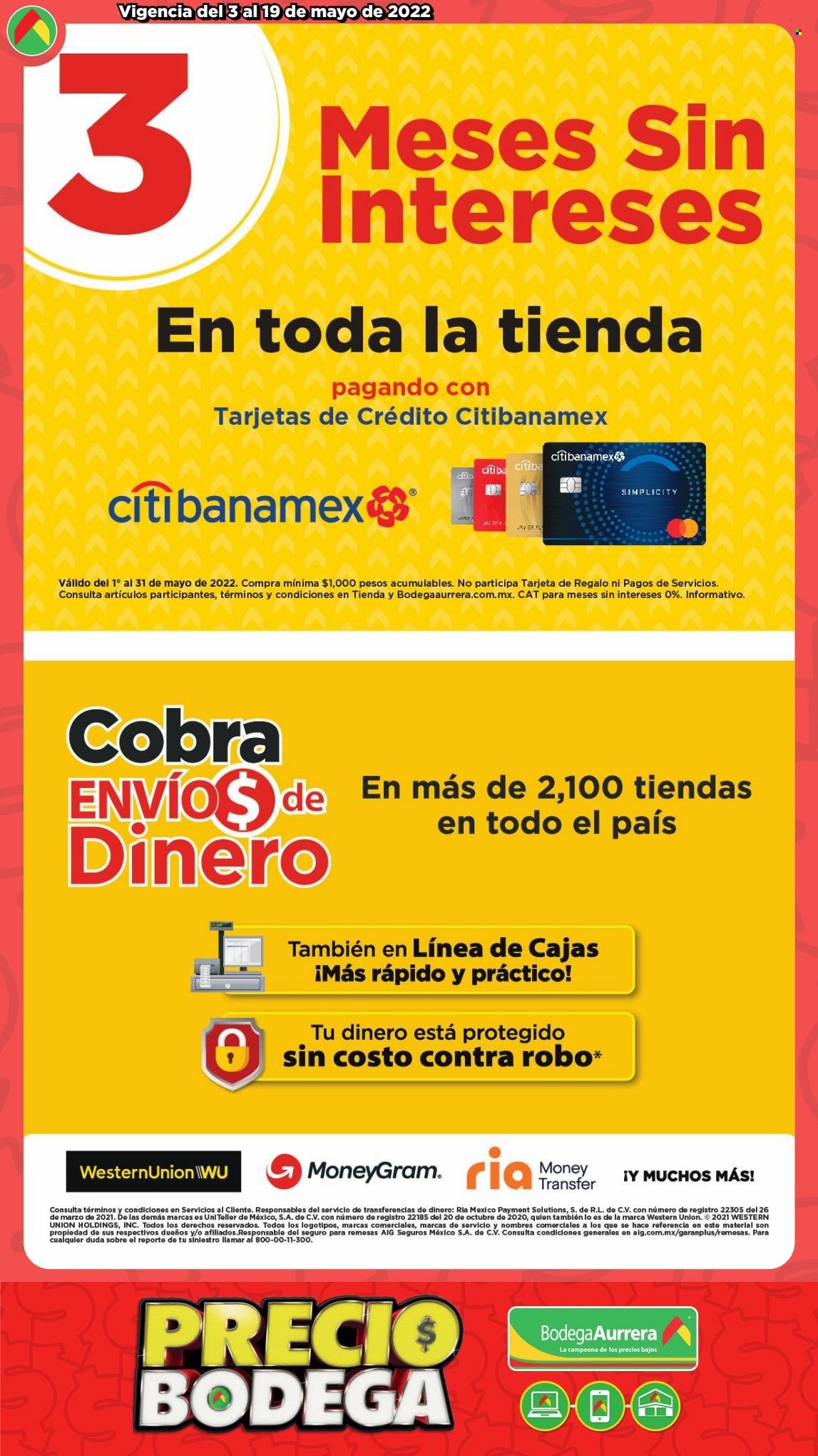 Catálogo Bodega Aurrerá - 3.5.2022 - 19.5.2022. Página 2