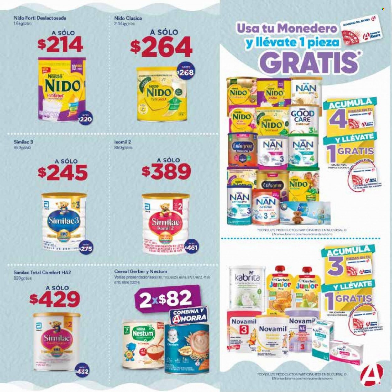 thumbnail - Folleto actual Farmacias del Ahorro - 1.5.2022 - 31.5.2022 - Ventas - Gerber, leche infantil. Página 18.