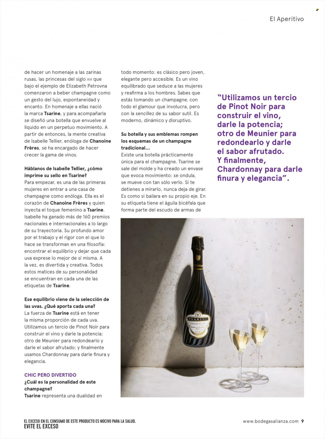 thumbnail - Folleto actual Bodegas Alianza - 1.5.2022 - 31.7.2022 - Ventas - champán, Chardonnay, Pinot Noir. Página 11.