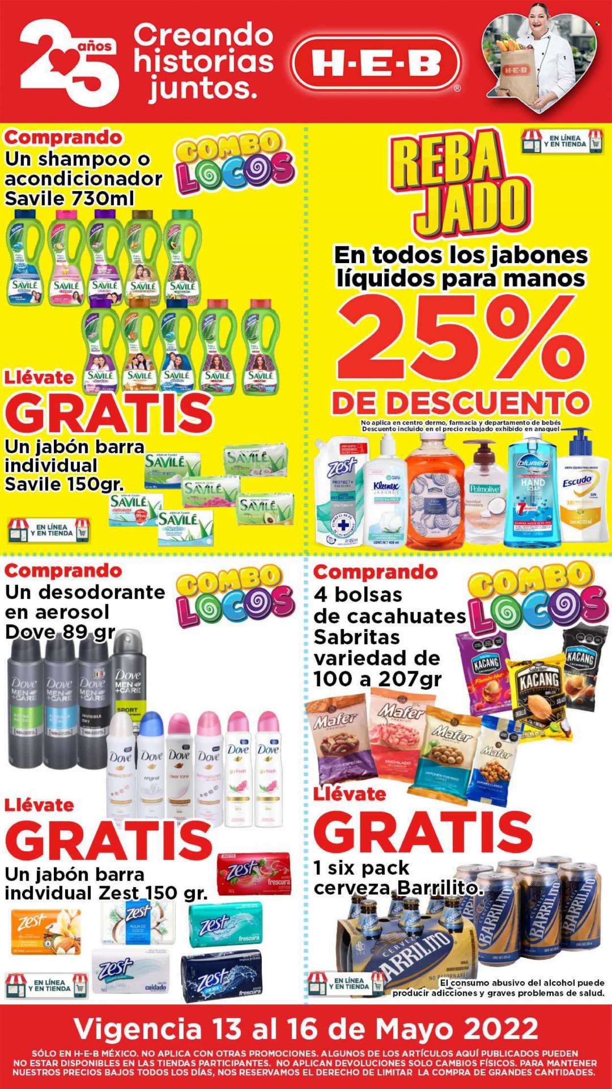 Catálogo H-E-B - 13.5.2022 - 16.5.2022. Página 1