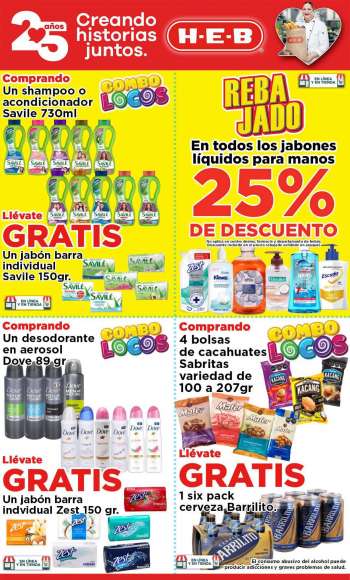 Folleto actual H-E-B - 13.5.2022 - 16.5.2022.