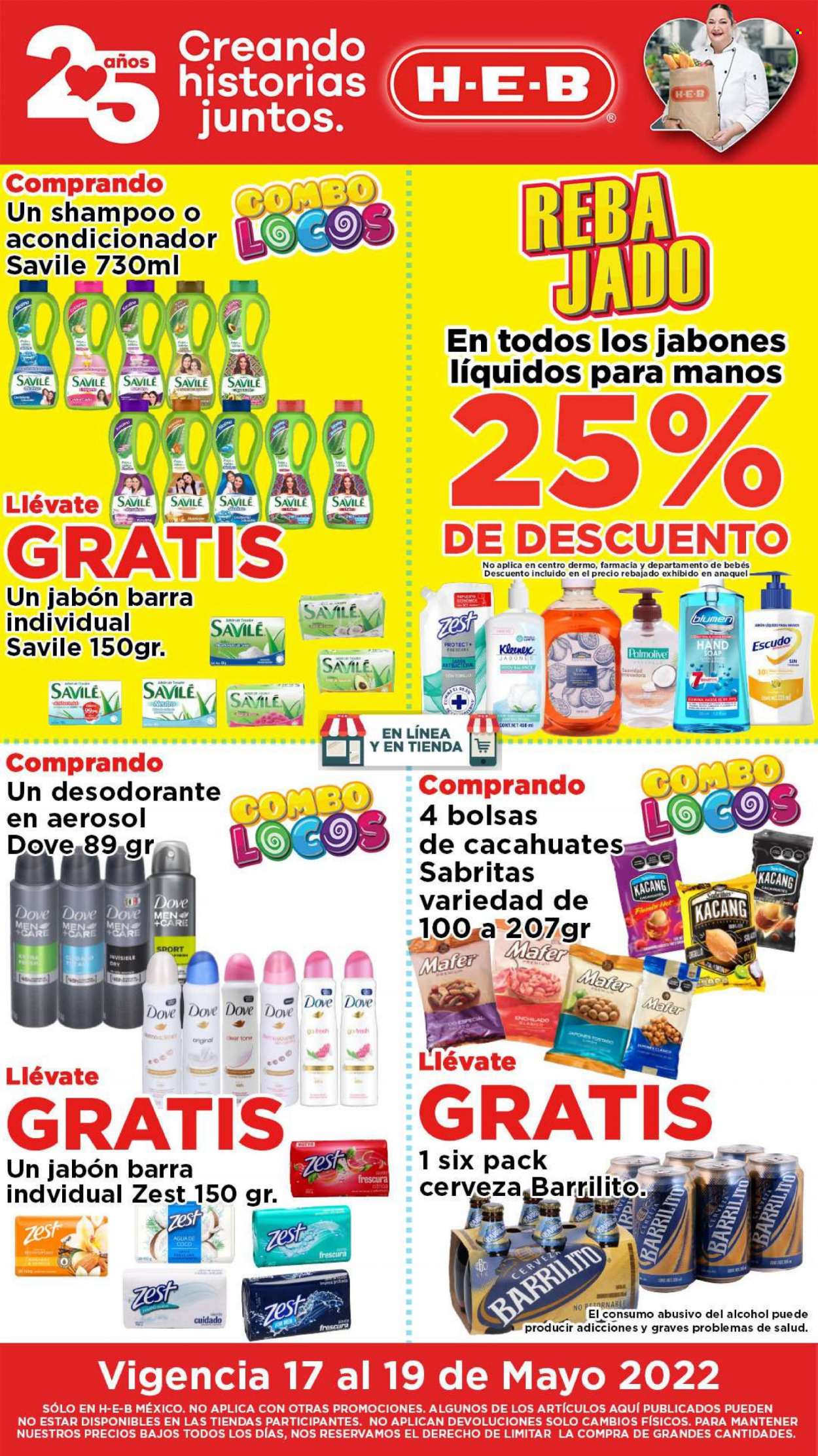 Catálogo H-E-B - 17.5.2022 - 19.5.2022. Página 1