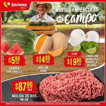 Folleto actual Soriana Híper - 17.5.2022 - 19.5.2022.