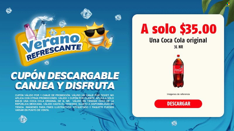 thumbnail - Folleto actual OXXO - 19.5.2022 - 15.6.2022 - Ventas - Coca-cola. Página 2.