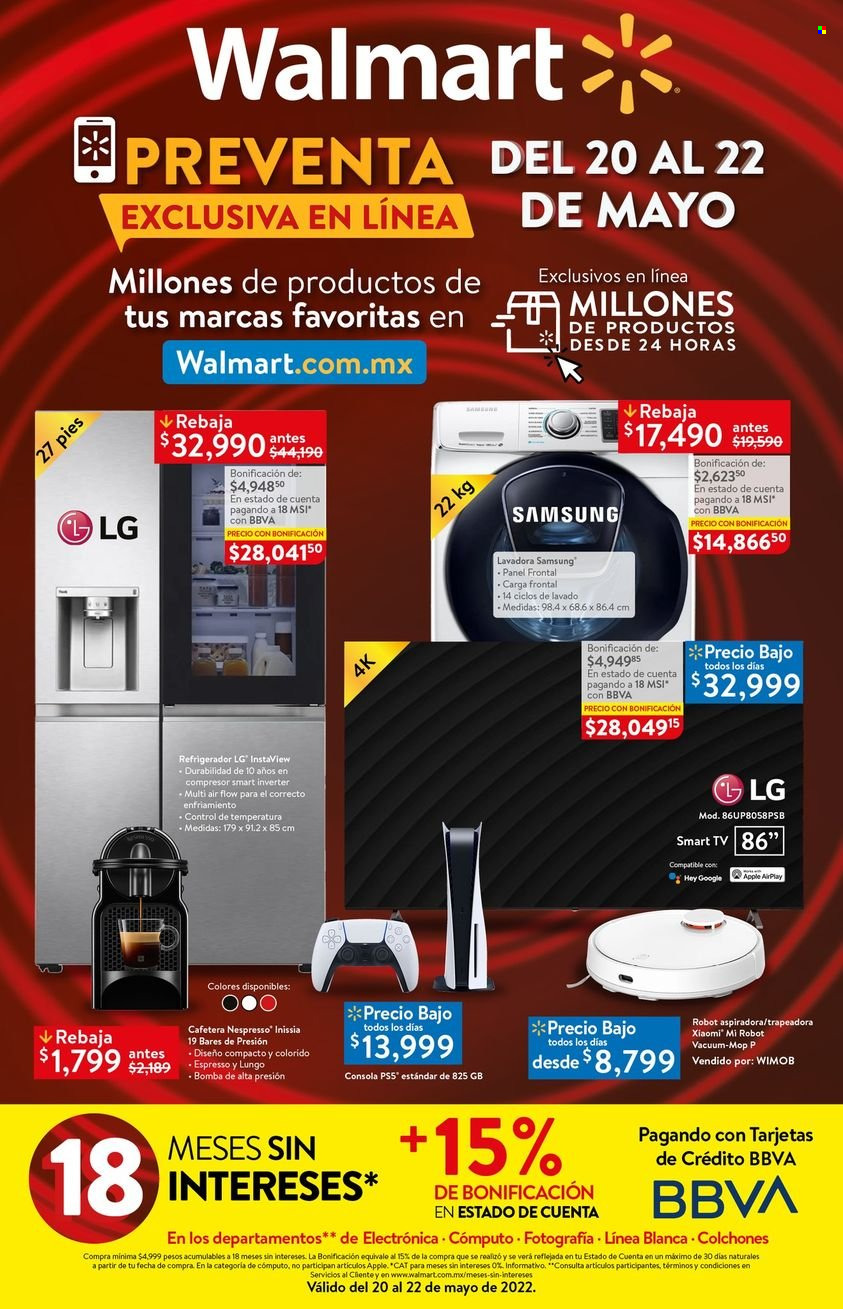 Catálogo Walmart - 20.5.2022 - 22.5.2022. Página 1