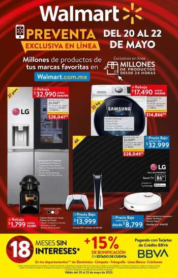 Folleto actual Walmart - 20.5.2022 - 22.5.2022.