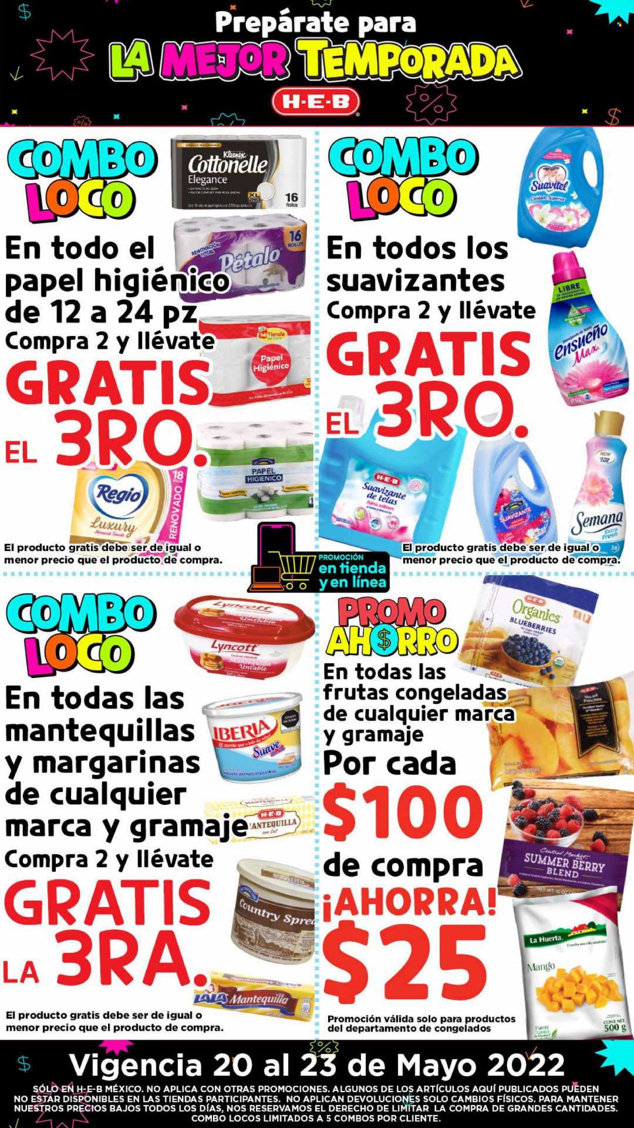 Catálogo H-E-B - 20.5.2022 - 23.5.2022. Página 1