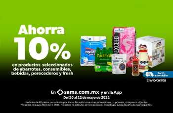 Folleto actual Sam's Club - 1.5.2022 - 22.5.2022.