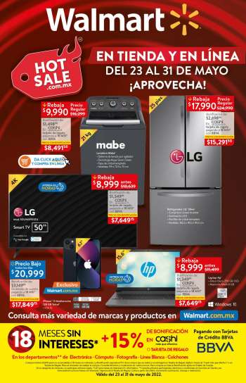 Folleto actual Walmart - 23.5.2022 - 31.5.2022.
