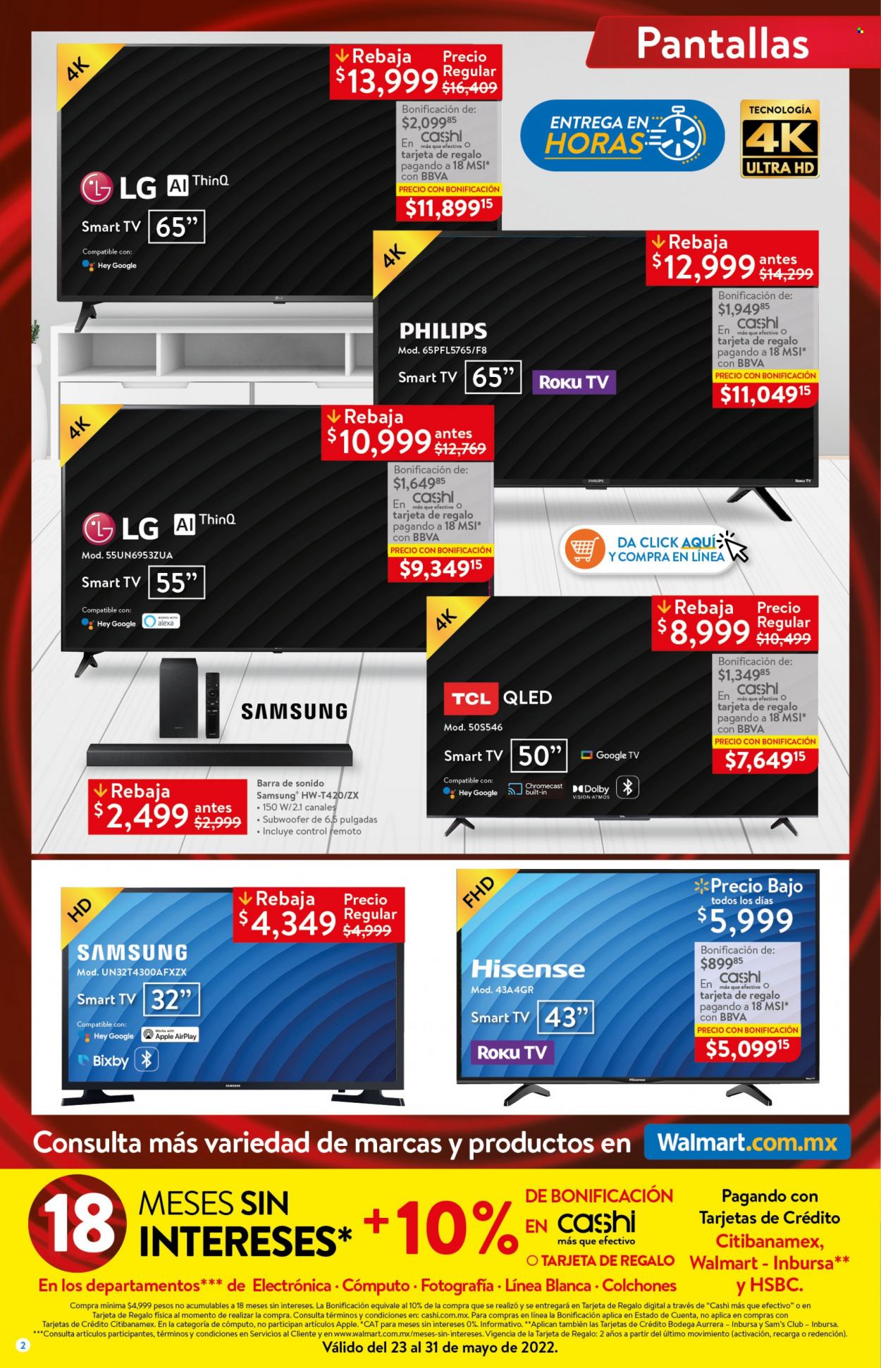 Catálogo Walmart - 23.5.2022 - 31.5.2022. Página 2