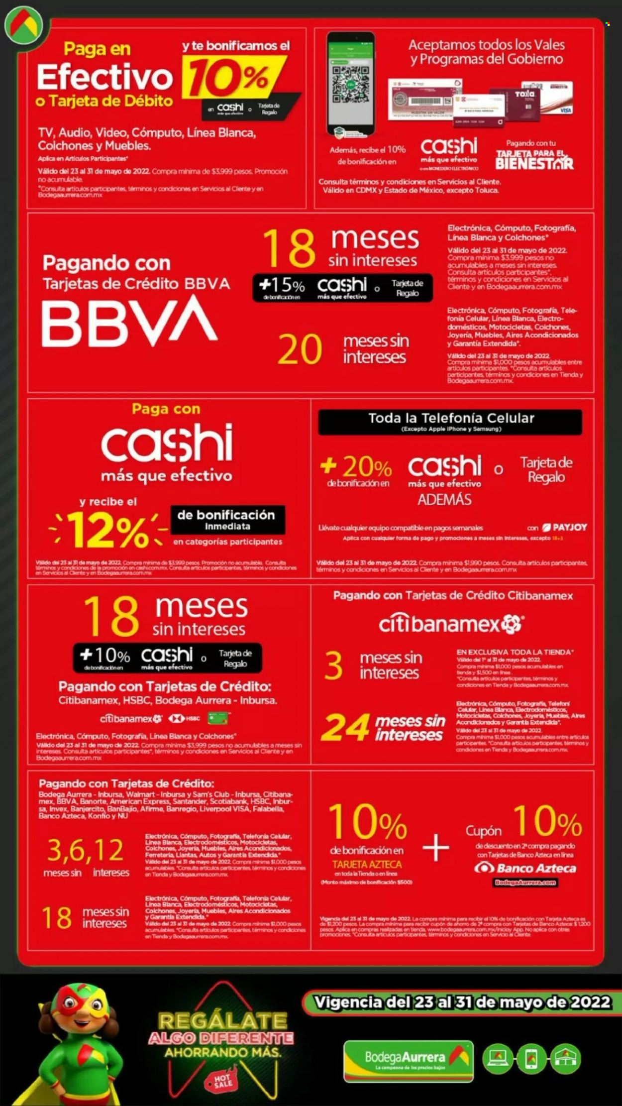 Catálogo Bodega Aurrerá - 23.5.2022 - 31.5.2022. Página 7