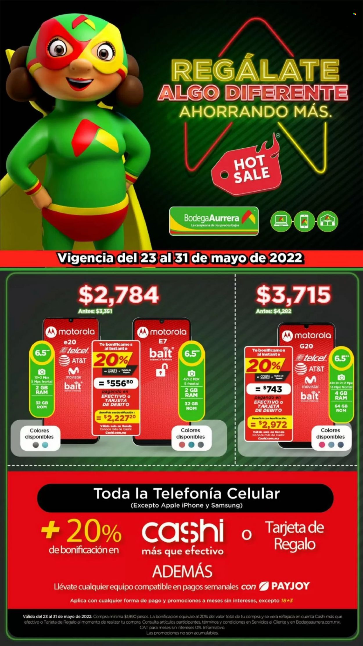 Catálogo Bodega Aurrerá - 23.5.2022 - 31.5.2022. Página 1