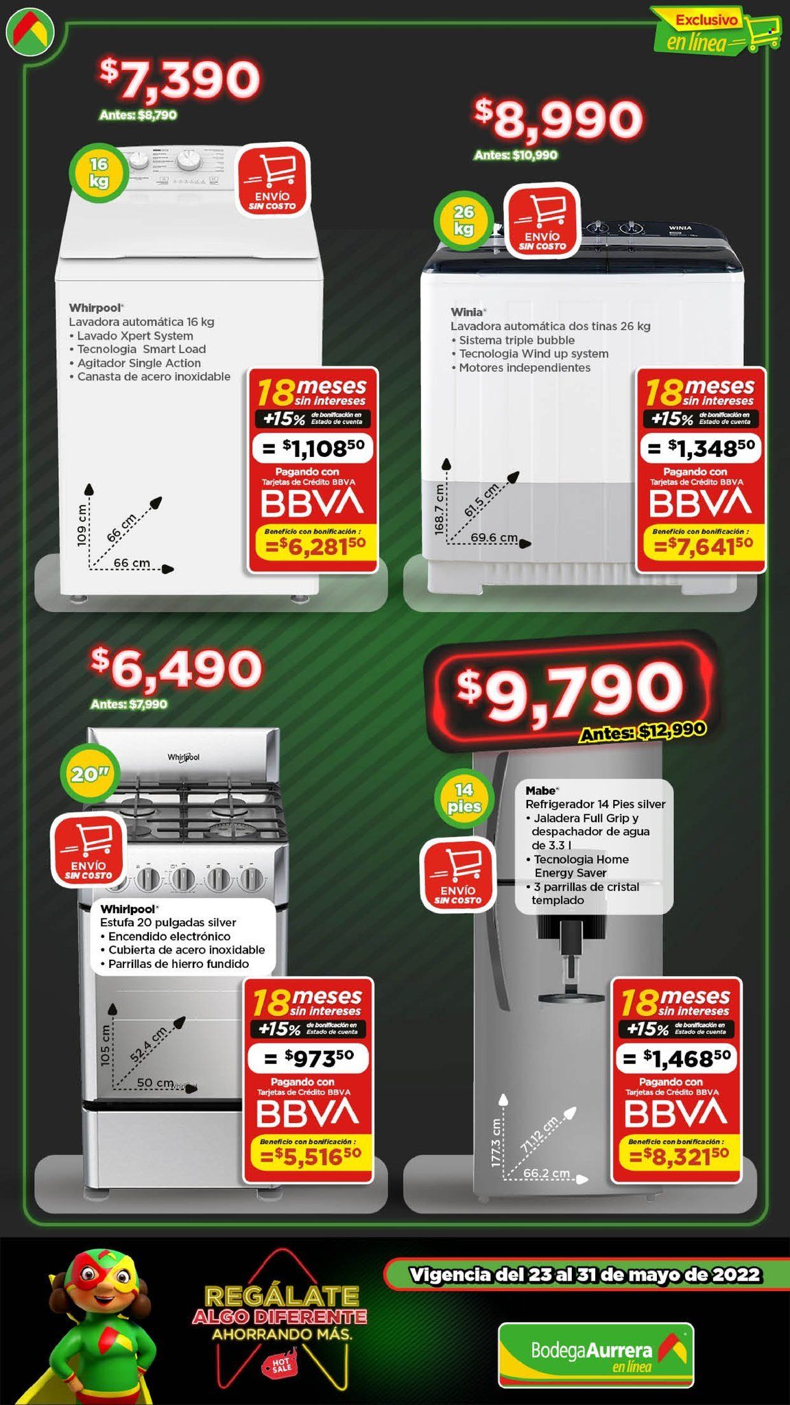 Catálogo Bodega Aurrerá - 23.5.2022 - 31.5.2022. Página 7