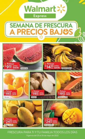 Folleto actual Walmart Express - 20.5.2022 - 26.5.2022.