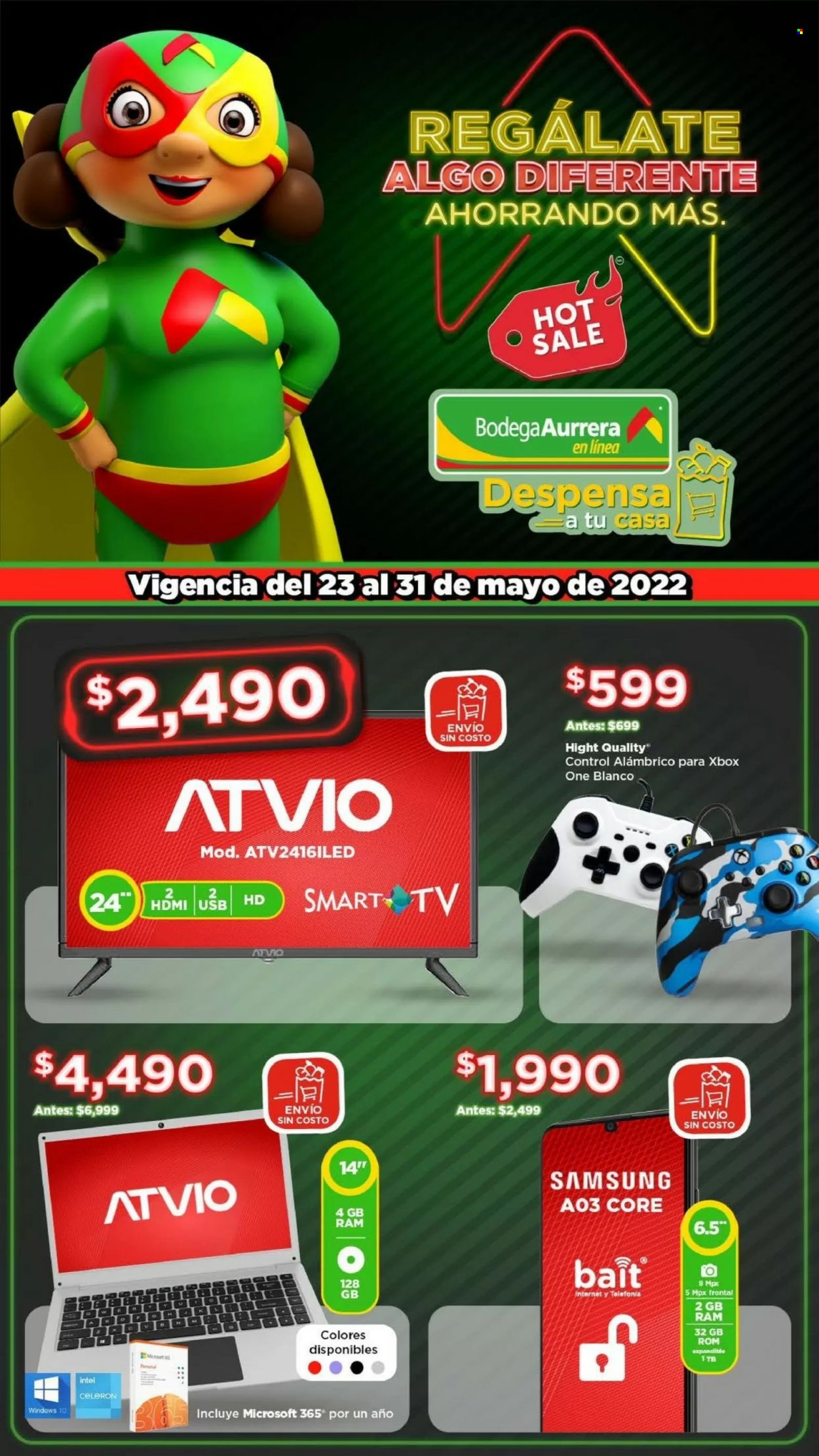 Catálogo Bodega Aurrerá - 23.5.2022 - 31.5.2022. Página 1