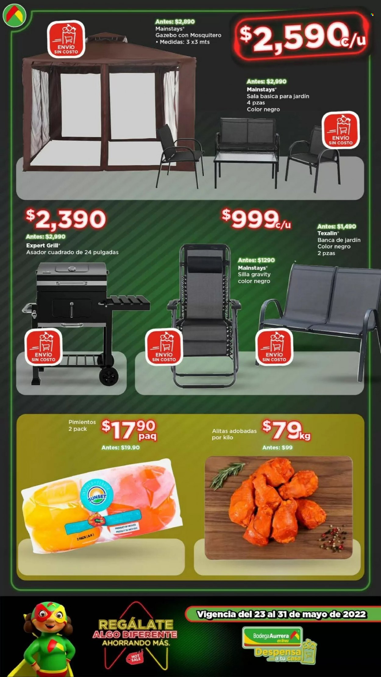 Catálogo Bodega Aurrerá - 23.5.2022 - 31.5.2022. Página 2