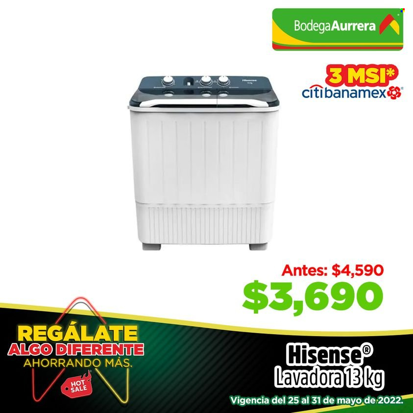 Catálogo Bodega Aurrerá - 25.5.2022 - 31.5.2022. Página 1