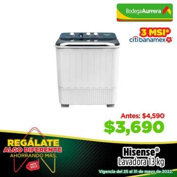 Folleto actual Bodega Aurrerá - 25.5.2022 - 31.5.2022.