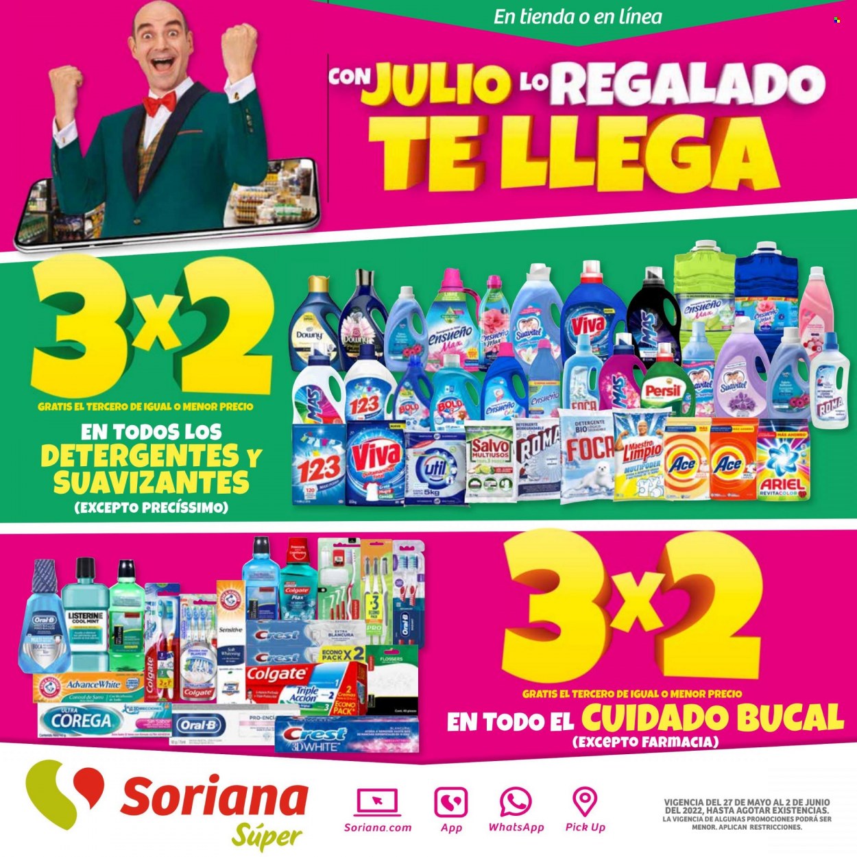 Catálogo Soriana Súper - 27.5.2022 - 2.6.2022. Página 1
