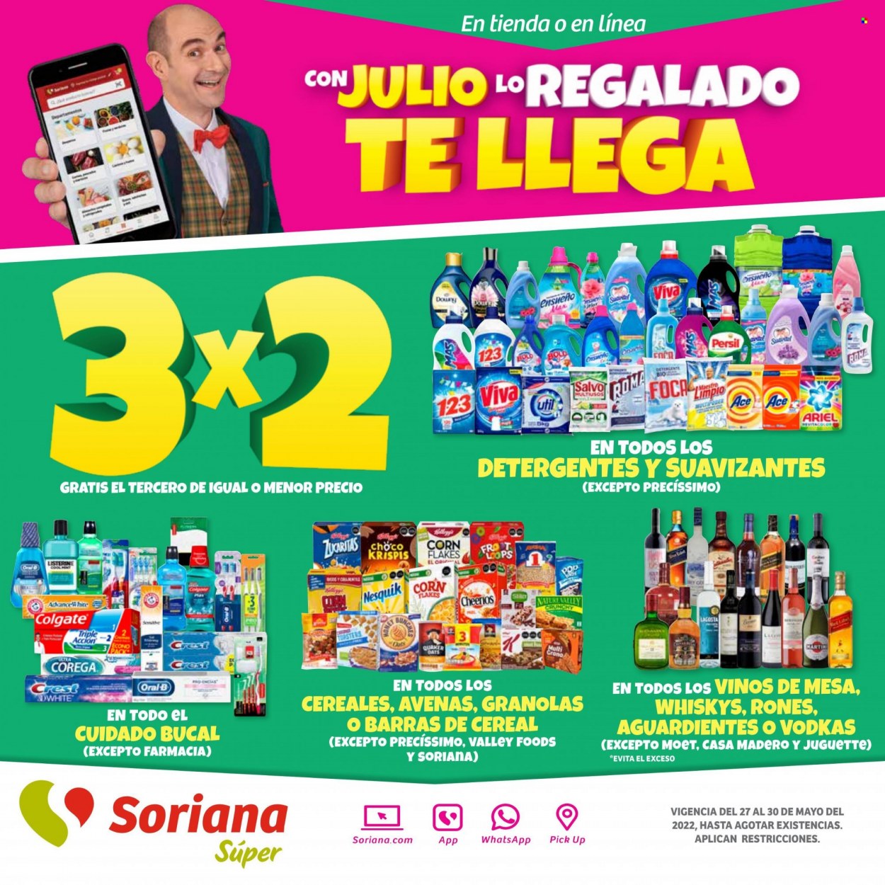 Catálogo Soriana Súper - 27.5.2022 - 30.5.2022. Página 1