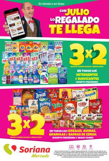 Folleto actual Soriana Mercado - 27.5.2022 - 2.6.2022.