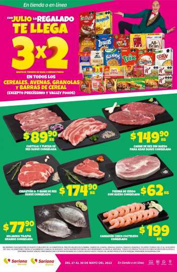 Folleto actual Soriana - 27.5.2022 - 30.5.2022.