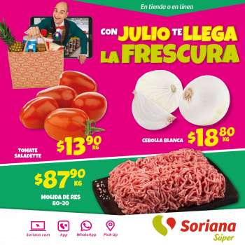 Folleto actual Soriana Súper - 31.5.2022 - 1.6.2022.