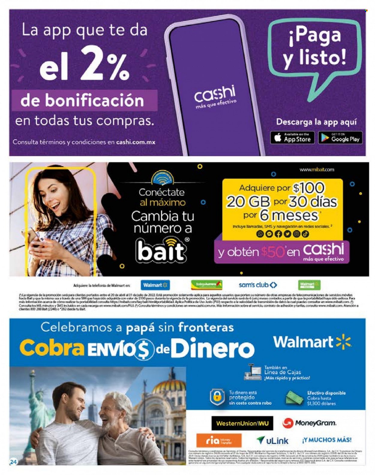 Catálogo Walmart - 1.6.2022 - 14.6.2022. Página 24