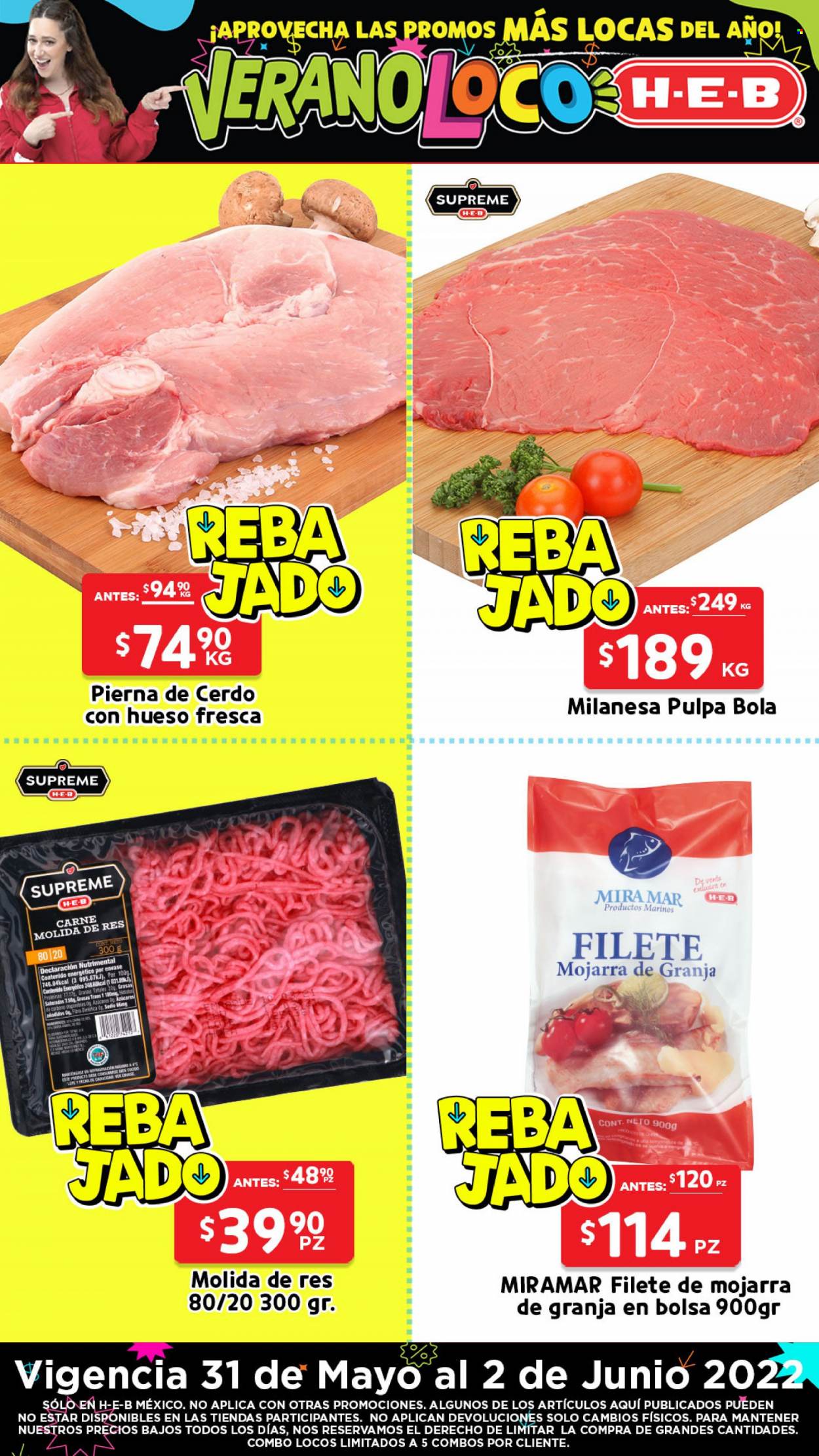 Catálogo H-E-B - 31.5.2022 - 2.6.2022. Página 1
