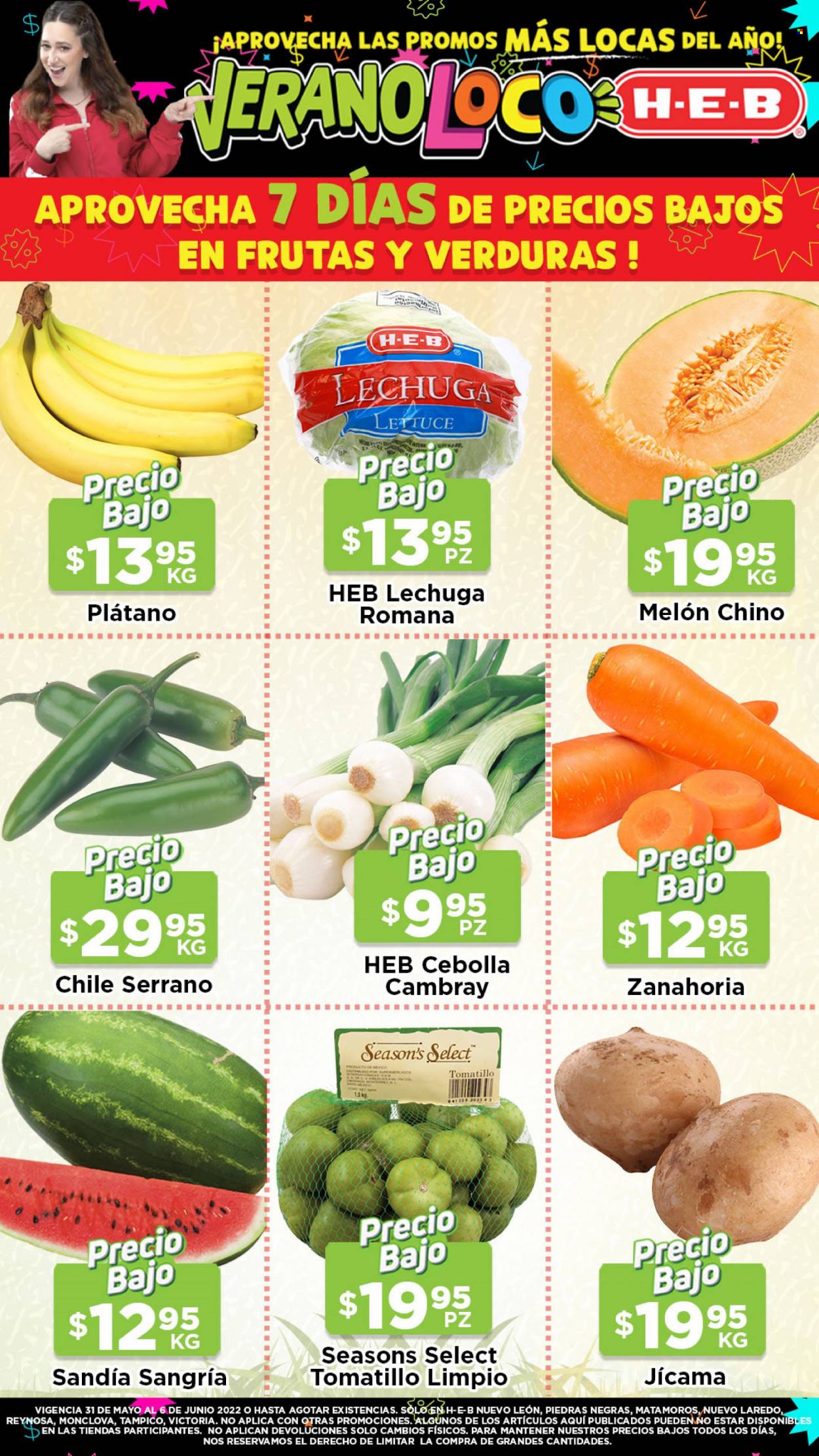Catálogo H-E-B - 31.5.2022 - 6.6.2022. Página 1